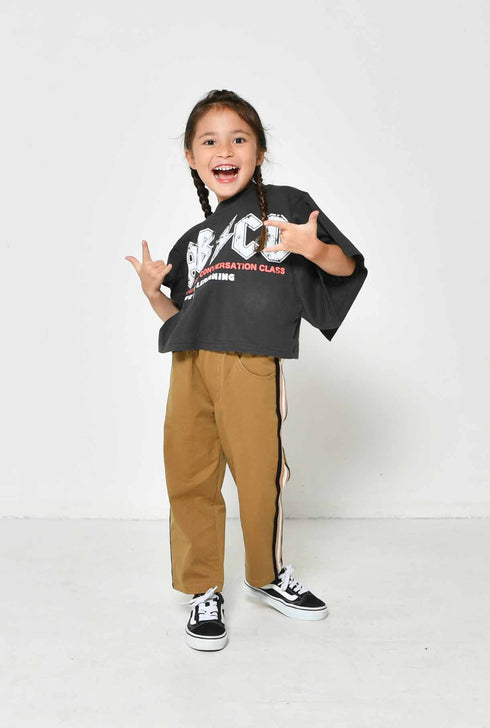 【130~150】 ストレッチサイドラインパンツ ★2124105j★キッズサイズ 子供服